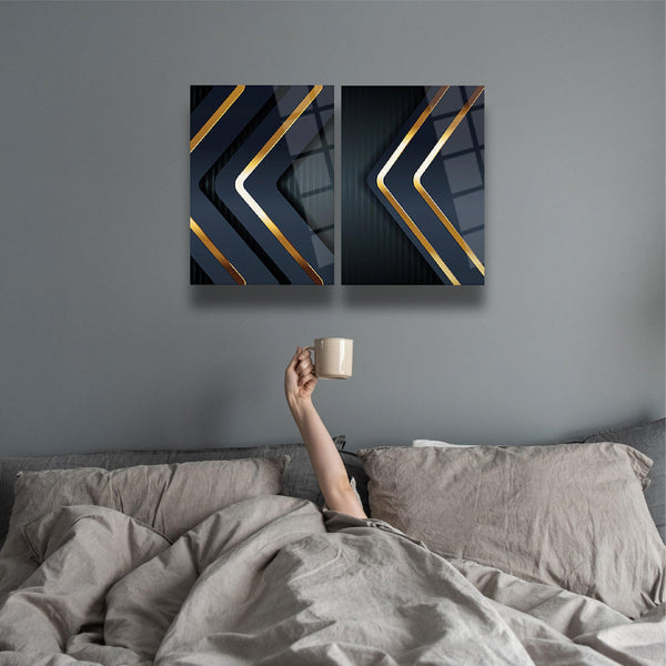 Geometric Design Wall Decor