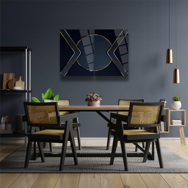 Geometric Design Wall Decor