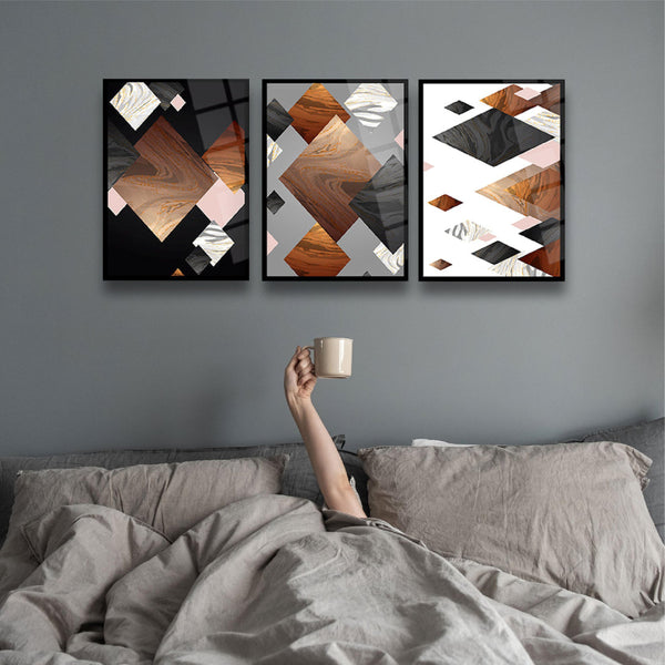 Geometric Design Wall Decor