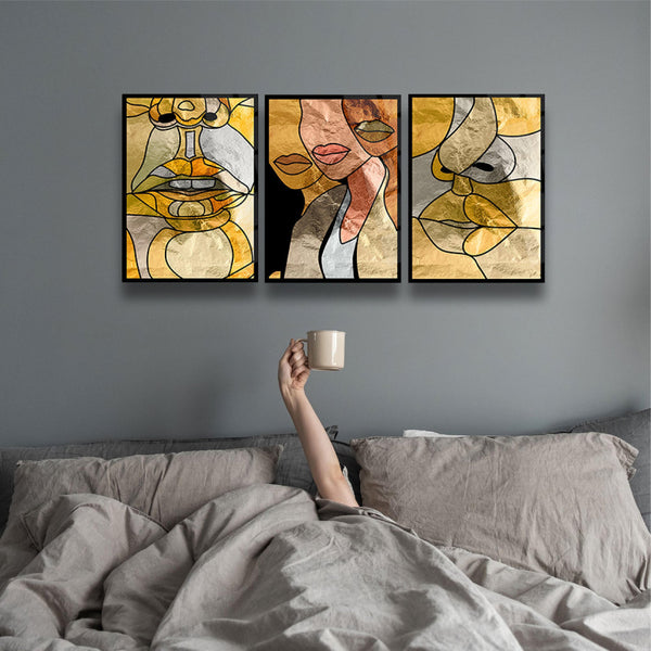 Woman Face Wall Decor