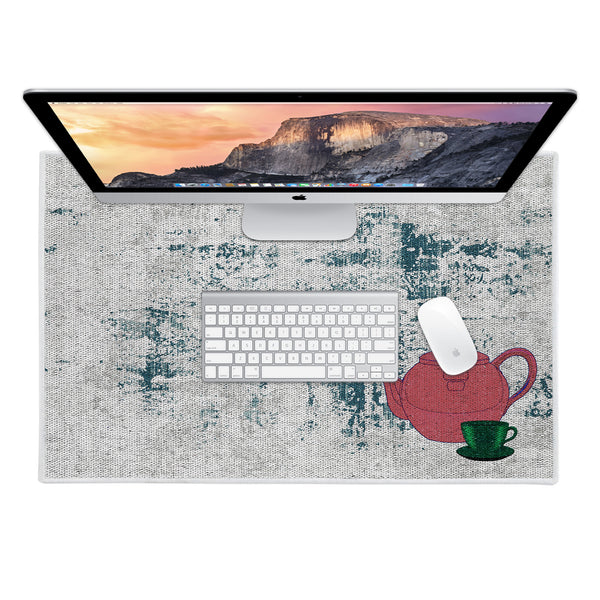 Sussexhome Boston Design Large Mouse Pad for Desk - Cotton Mousepad for Desktop, Table, Office Desk Pad- 20" x 31.5"