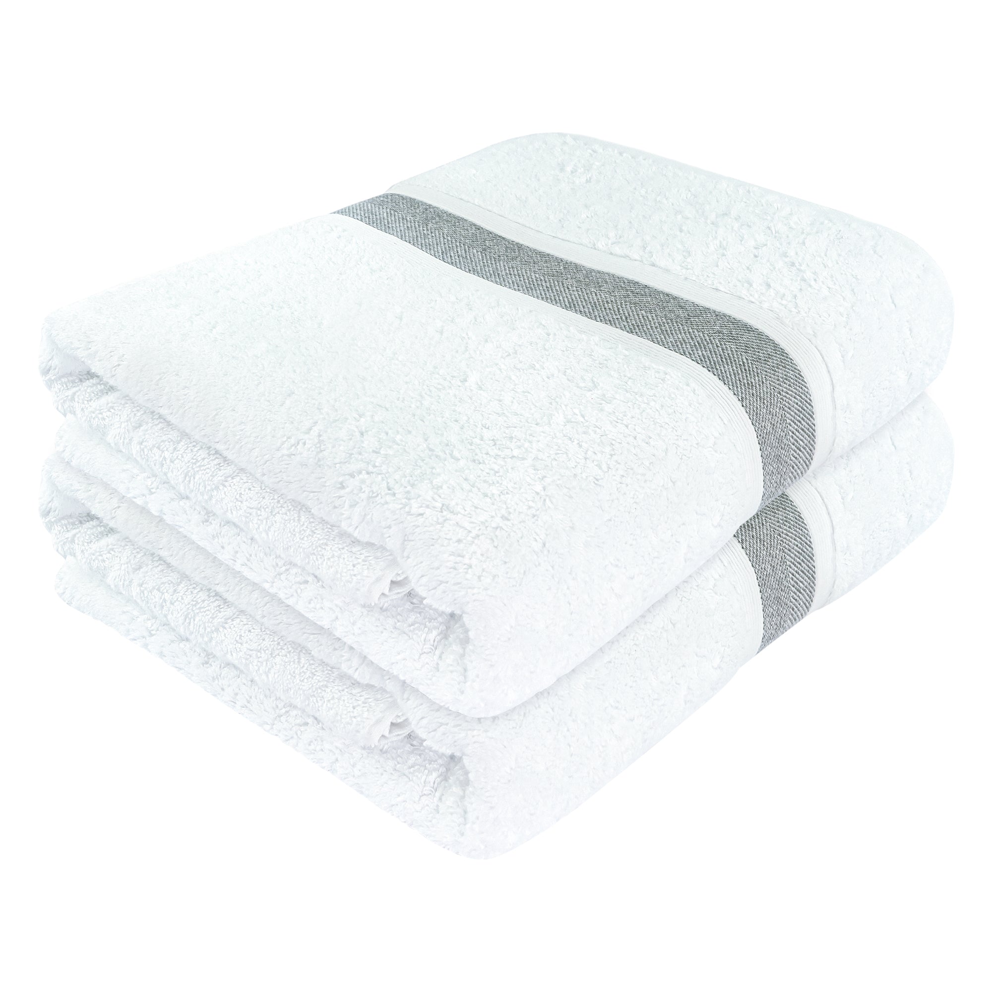 Sussexhome Solid Hotel-quality Ultra-absorbent 100% Natural Cotton Bath  Sheet Towel For Bathroom - 40 X 80 Inches [white] : Target