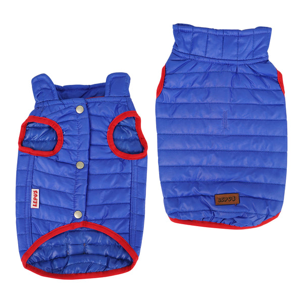 Pet Apparels | Dog Vest  - High Collar Full Coverage Dog Puffer Jacket