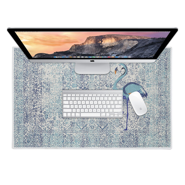 Sussexhome Florida Design Large Mouse Pad for Desk - Cotton Mousepad for Desktop, Table, Office Desk Pad- 20" x 31.5"