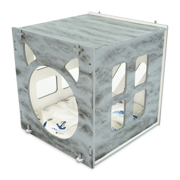 Pet Cube Home Bed  - 15.75 x 15.75 x 17.7 Inches