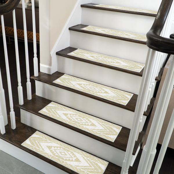 New Age Memorial Design 9" X 28" Stair Treads