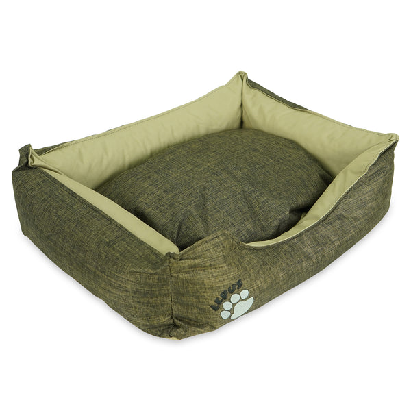 Outdoor Pet Bed for Small Dogs - 19.3 x 14.2 x 7 Inches